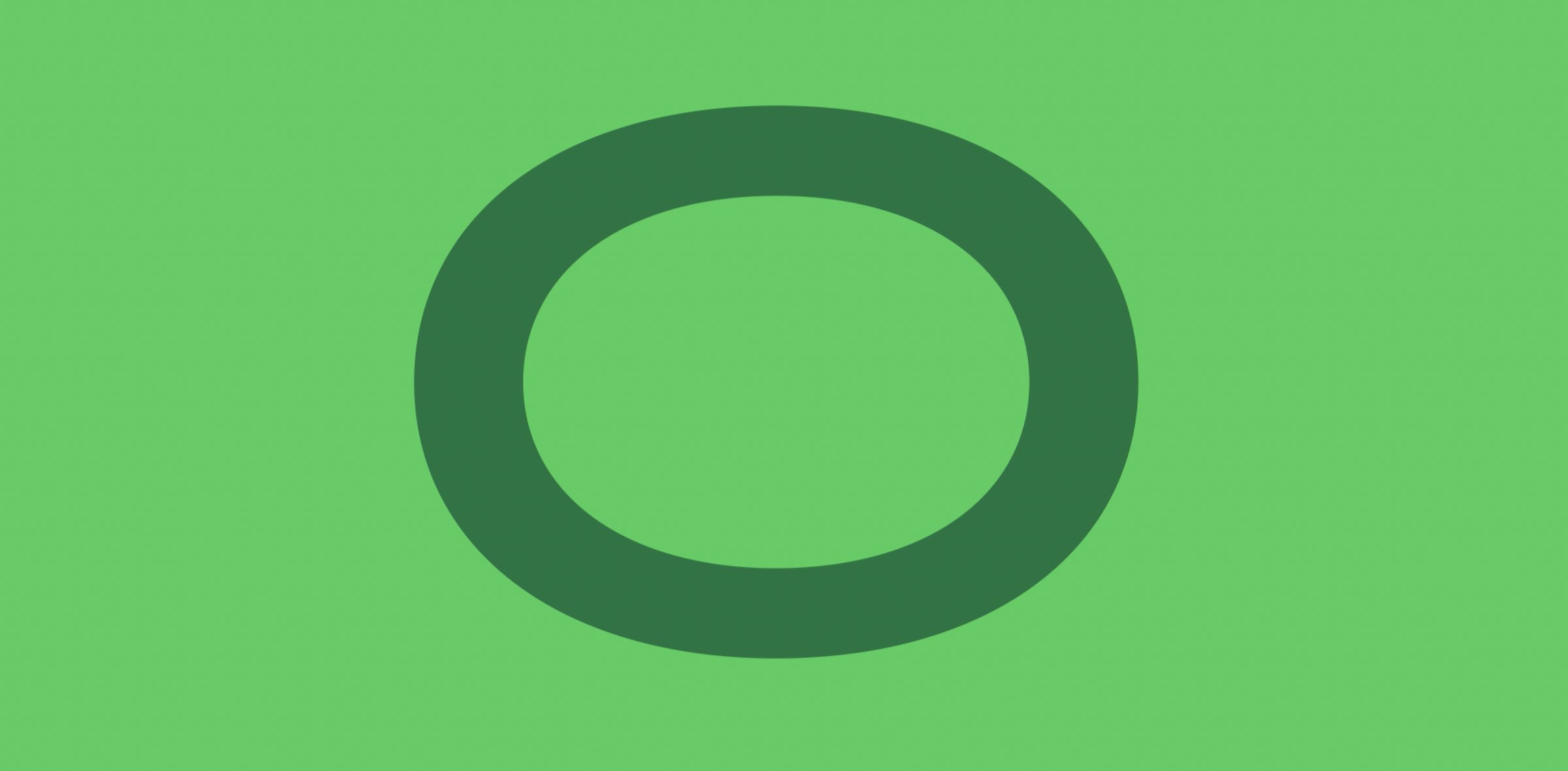 OPPO identity: the O on green